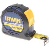 Irwin Measurement Tapes Irwin Pocket Tape 8m/26ft Width 25mm Carded Measurement Tape