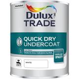 Dulux Trade Metal Paint Dulux Trade Quick Dry Undercoat Pure Metal Paint White 1L
