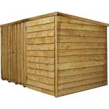 Sheds on sale Mercia Garden Products Overlap Pent Bike Store 3x6 (Building Area )