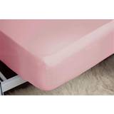 Belledorm Easycare Polycotton Pillow Case Grey, Pink (76x51cm)