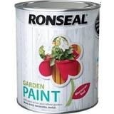Ronseal Red Paint Ronseal 38269 Garden Paint Moroccan Wood Paint Red 0.75L