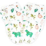 Sleeping Bags Callowesse Newborn Baby Swaddle 0-3 Months Bears and Blossoms Pack of 2