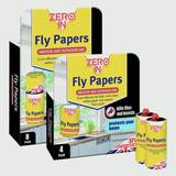 Zero In Garden & Outdoor Environment Zero In Fly Papers Pack Of