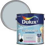 Dulux Ceiling Paints - Grey Dulux Valentine Easycare Bathroom Soft Sheen Emulsion Ceiling Paint, Wall Paint Grey