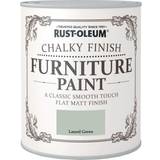Rust-Oleum Green - Wood Paints Rust-Oleum Laurel Green Chalky Finish Paint 750Ml Wood Paint Green 0.75L