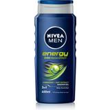 Nivea men shower gel Nivea Men Energy Mint Extract 3 in 1 Shower Gel 400ml