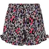 Leopard Trousers Children's Clothing Only Thistle Vibrant Leo Selma Ruffle Shorts