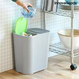 InnovaGoods Double Trash Can with Lids