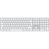 White Keyboards Apple Magic Keyboard Touch ID Numeric English