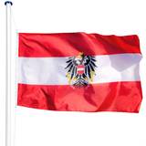 Flags & Accessories on sale tectake Flagpole aluminium Austria