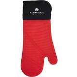 Pot Holders Masterclass Seamless Silicone Glove Pot Holders Red