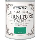 Cheap Rust-Oleum Paint Rust-Oleum Chalk Chalky Furniture Paint Emerald 125ML Emerald Wood Paint