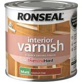 Cheap Ronseal Paint Ronseal 36855 Interior Varnish Quick Dry Wood Protection 0.25L