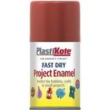 Plasti-Kote Project Enamel Paint Spray Nut Brown 100ml