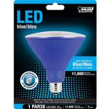 Red LED Lamps FEIT Electric 7W PAR38 Red Non-Dimmable LED Bulb