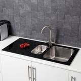 Sauber Stainless Steel Inset 1.5 Kitchen Sink
