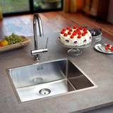 Reginox New York Stainless Steel Single Bowl Kitchen Sink Integral