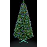 Premier Decorations 5ft Fibre Optic LED Burst Christmas Tree Christmas Tree