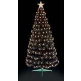 Premier Decorations Black 4ft Christmas Tree with Stars Christmas Tree