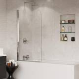 Shower Wall Coram Curved Edge Shower x