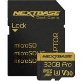 32 GB - microSDXC Memory Cards Nextbase Pro microSDXC Class 10 U3 V30 100/60 MB/s 32GB +SD Adapter