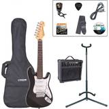 Encore 3/4 Size Electric Guitar Outfit Gloss Black