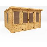 Wood Small Cabins Mercia Garden Products SI-006-001-0030 (Building Area )