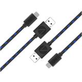 Cheap Adapters Stealth C10 PS4 Twin Play & Charge Cables 2x3m