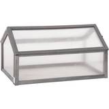 Greenhouses OutSunny Wooden Cold Frame Greenhouse Garden Polycarbonate Grow