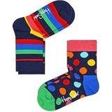 3-6M Socks Happy Socks Kid's Stripe Socks - Multicoloured