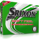 White Golf Balls Srixon Soft Feel 12 pack