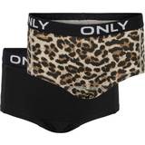 Black Knickers Children's Clothing Kids Only Liga 2-pack Hipster