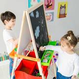 Slides Outdoor Toys Teamson Kids Easel Chalkboard Blackboard Whiteboard Adjust Height