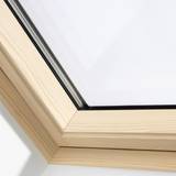 Velux Pine Top Hung Roof Aluminium, Timber Roof Window Triple-Pane