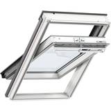 White Windows Velux GGL CK06 2070 Aluminium, Timber Roof Window Triple-Pane 55x118cm