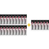Energizer Batteries Batteries & Chargers Energizer Max AA battery Alkali-manganese 1.5 V 24 pc(s)