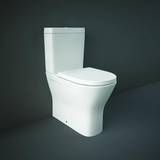 Water Toilets RAK Ceramics Resort Comfort Height Rimless Toilet & Soft Close Seat RSTPAKMX