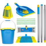 Flash Brushes Flash Floor Clean Kit With Mighty Mop Mop