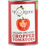 Mr Organic Organic Chopped Tomatoes bpa-free 400g Tin