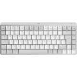 White Keyboards Logitech MX Mechanical Mini for Mac Illuminated
