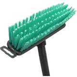 JVL Lightweight Outdoor Hard Bristle Sweeping Brush Broom Turquoise/Grey