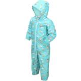 Windproof Rain Overalls Children's Clothing Regatta Kid's Peppa Pig Pobble - Aruba Blue (RKW274_1J9)