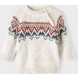 Elastane Sweatshirts Name It Peyote Melange Ripal Knit