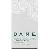 Tampons Dame Organic Cotton Tampons Regular 10-pack