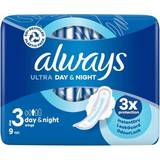 Menstrual Pads Always Ultra Day & Night with Wings Size 3 10-pack