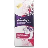 Menstrual Pads Always 4 Discreet Incontinence Liners Plus 20 12-pack
