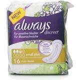 Always Discreet Sensitive Bladder Incontinence Pads Liners Small Plus 12-pack