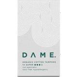 Tampons Dame Organic Cotton Tampons Super 10-pack