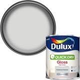 Dulux quick dry gloss Dulux Quick Dry Gloss Paint Metal Paint White 0.75L