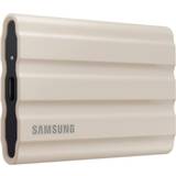 Samsung t7 2tb Samsung T7 Shield Portable Solid State Drive 2TB (MU-PE2T0K/AM) 2022 Beige